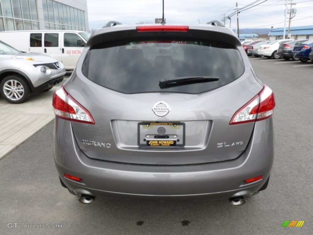 2012 Murano SL AWD - Platinum Graphite / Black photo #6