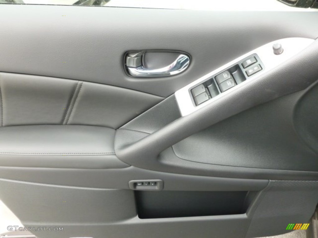 2012 Murano SL AWD - Platinum Graphite / Black photo #17