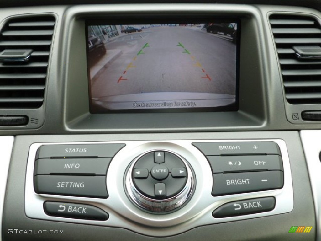 2012 Murano SL AWD - Platinum Graphite / Black photo #18