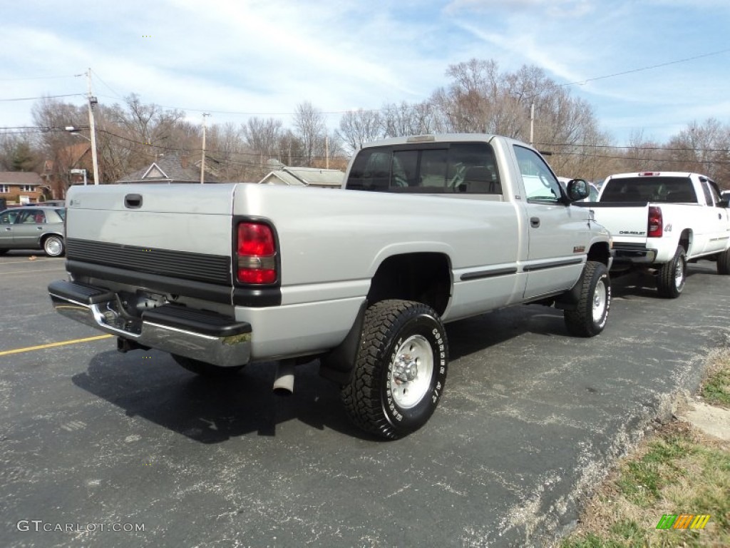 1999 Ram 2500 Laramie Regular Cab 4x4 - Light Driftwood Satin Glow / Mist Gray photo #3
