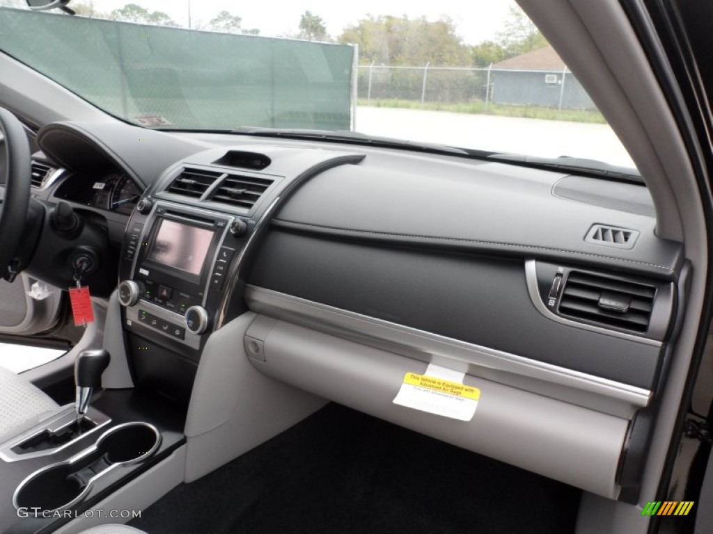 2012 Camry LE - Attitude Black Metallic / Ash photo #19