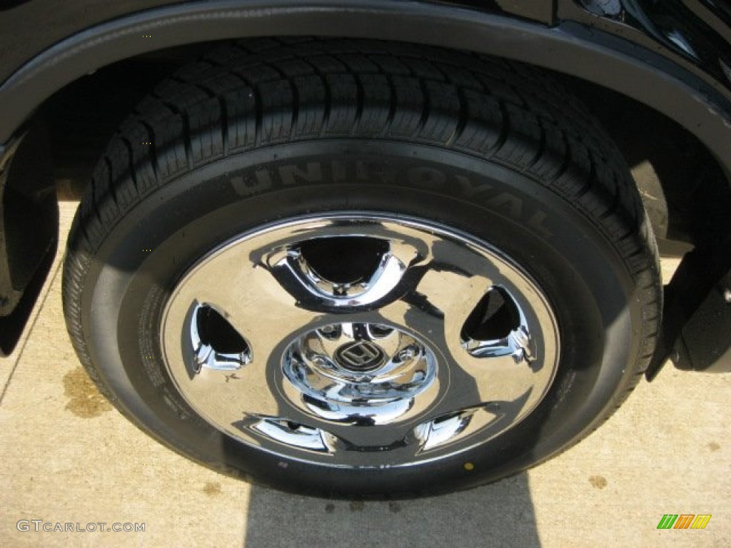 2009 CR-V LX 4WD - Crystal Black Pearl / Black photo #18