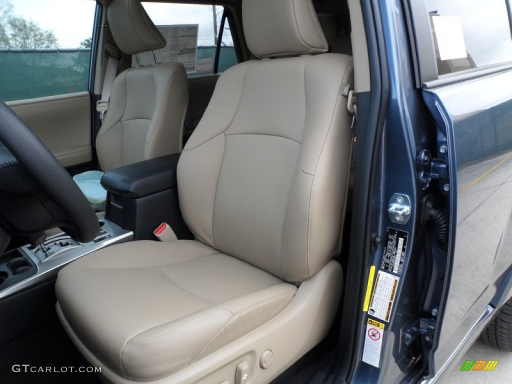 2012 4Runner Limited - Shoreline Blue Pearl / Sand Beige Leather photo #26