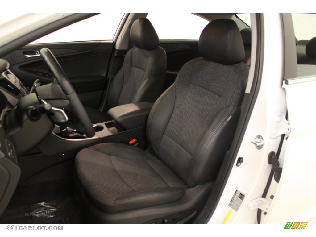 Black Interior 2011 Hyundai Sonata SE Photo #62032095
