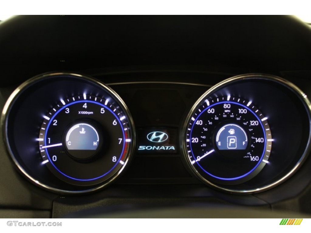 2011 Hyundai Sonata SE Gauges Photo #62032113