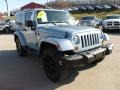 2012 Winter Chill Pearl Jeep Wrangler Sahara Arctic Edition 4x4  photo #8