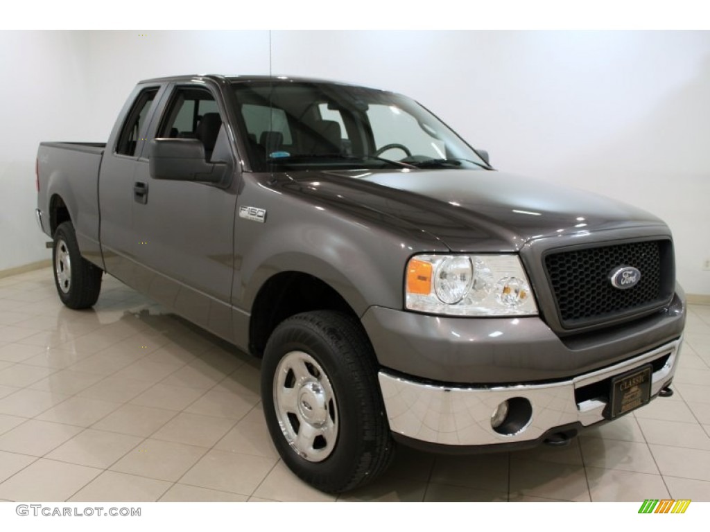Dark Shadow Grey Metallic 2006 Ford F150 XLT SuperCab 4x4 Exterior Photo #62034055