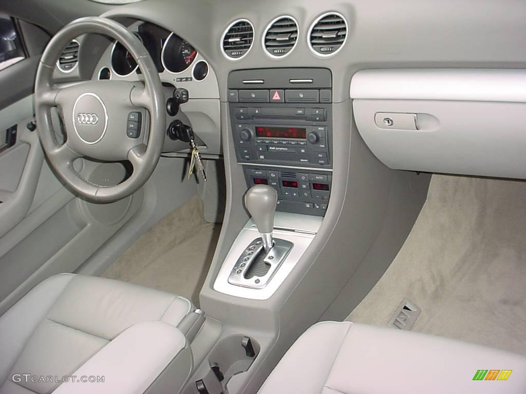 2006 A4 1.8T Cabriolet - Dolphin Gray Metallic / Platinum photo #13