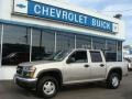 2005 Silver Birch Metallic Chevrolet Colorado LS Crew Cab 4x4  photo #1