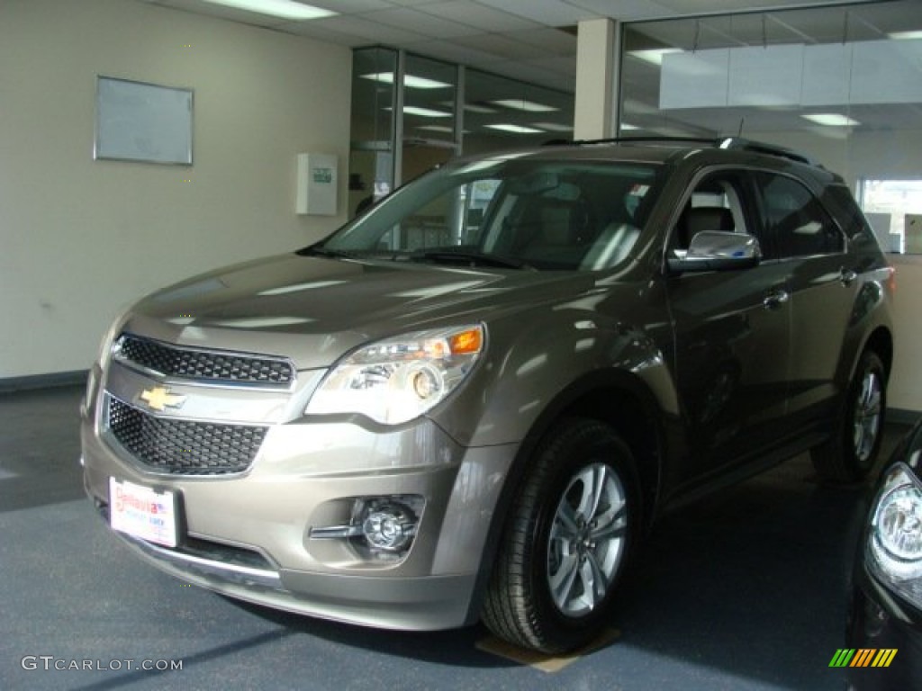 2011 Equinox LTZ - Mocha Steel Metallic / Brownstone/Jet Black photo #1