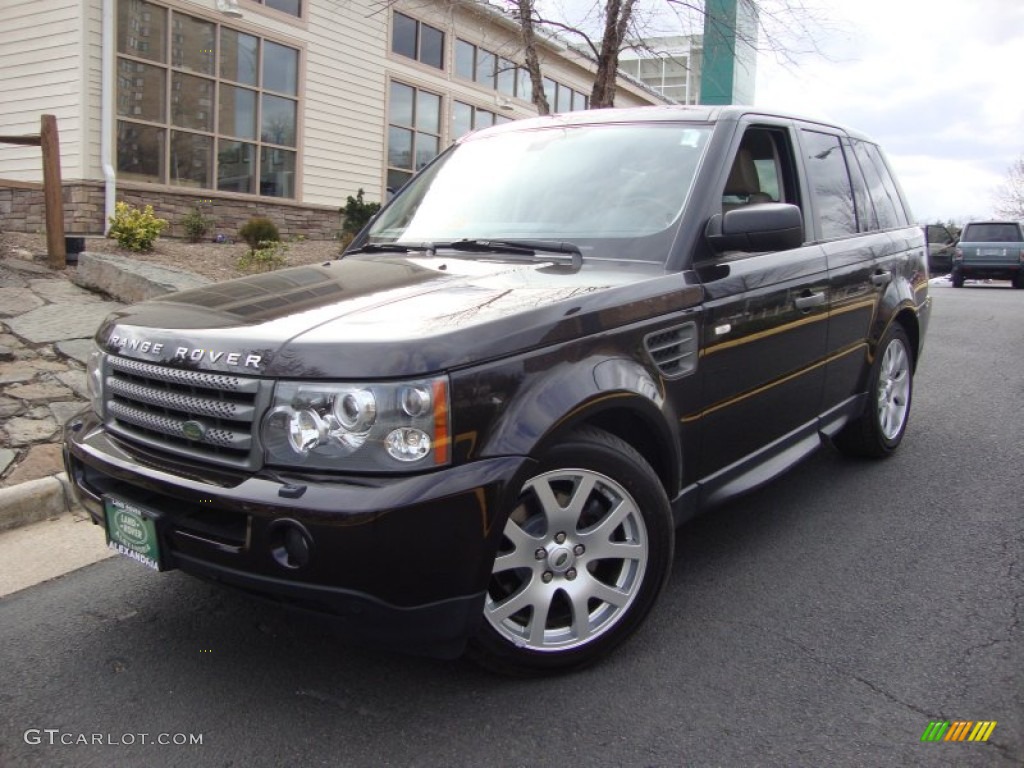 2009 Range Rover Sport HSE - Bournville Brown Metallic / Almond/Nutmeg photo #2