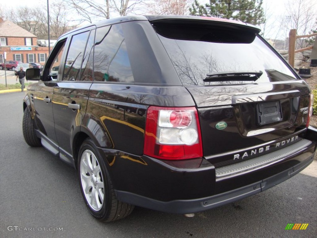 2009 Range Rover Sport HSE - Bournville Brown Metallic / Almond/Nutmeg photo #4