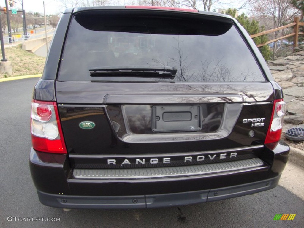 2009 Range Rover Sport HSE - Bournville Brown Metallic / Almond/Nutmeg photo #5