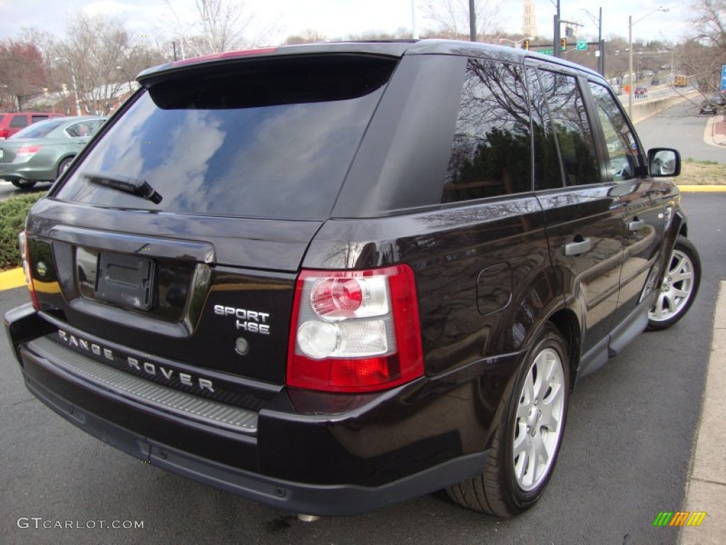 2009 Range Rover Sport HSE - Bournville Brown Metallic / Almond/Nutmeg photo #7