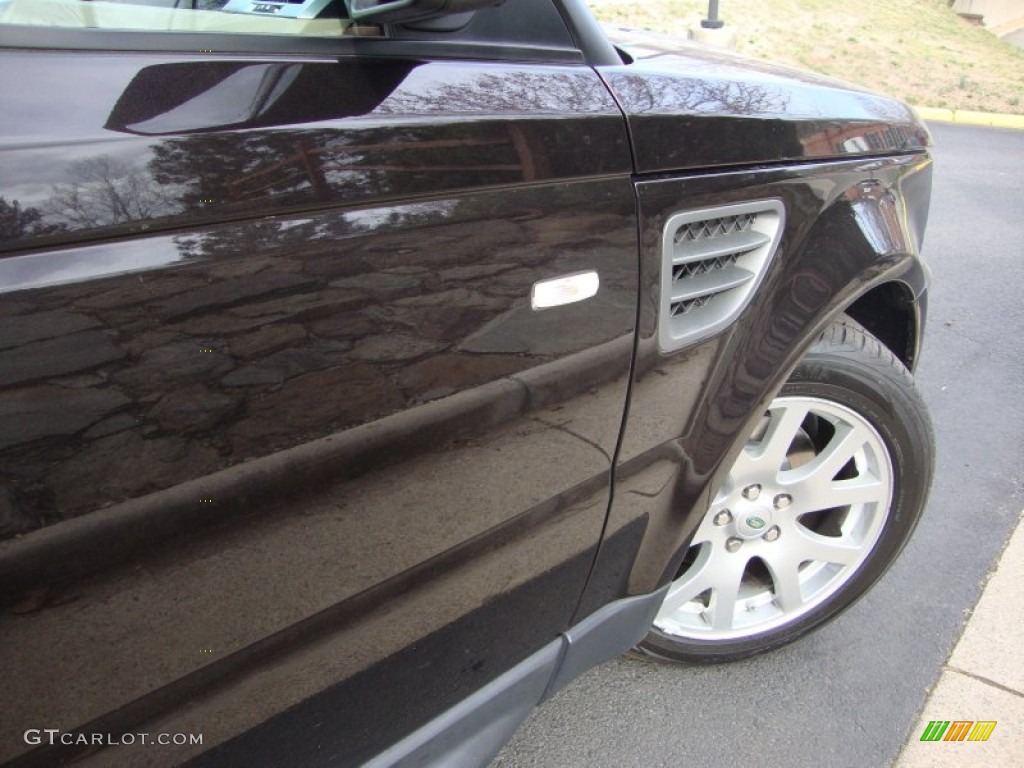 2009 Range Rover Sport HSE - Bournville Brown Metallic / Almond/Nutmeg photo #8