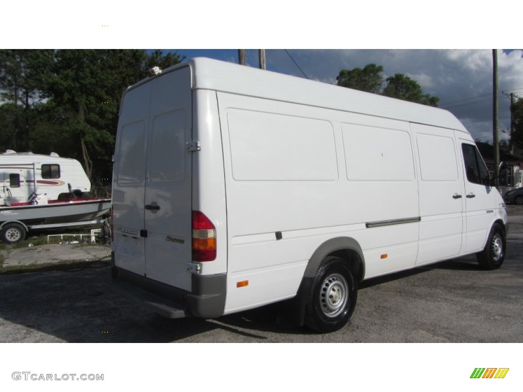 2005 Sprinter Van 2500 High Roof Cargo - Arctic White / Gray photo #12