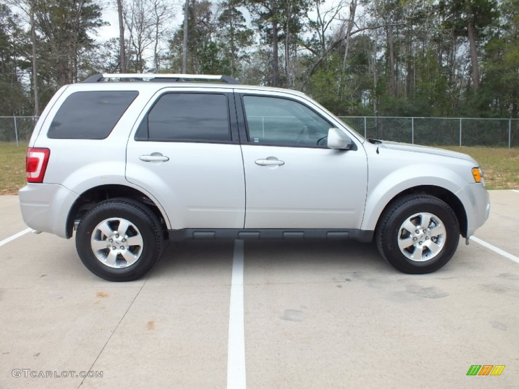 2012 Escape Limited V6 - Ingot Silver Metallic / Charcoal Black photo #2