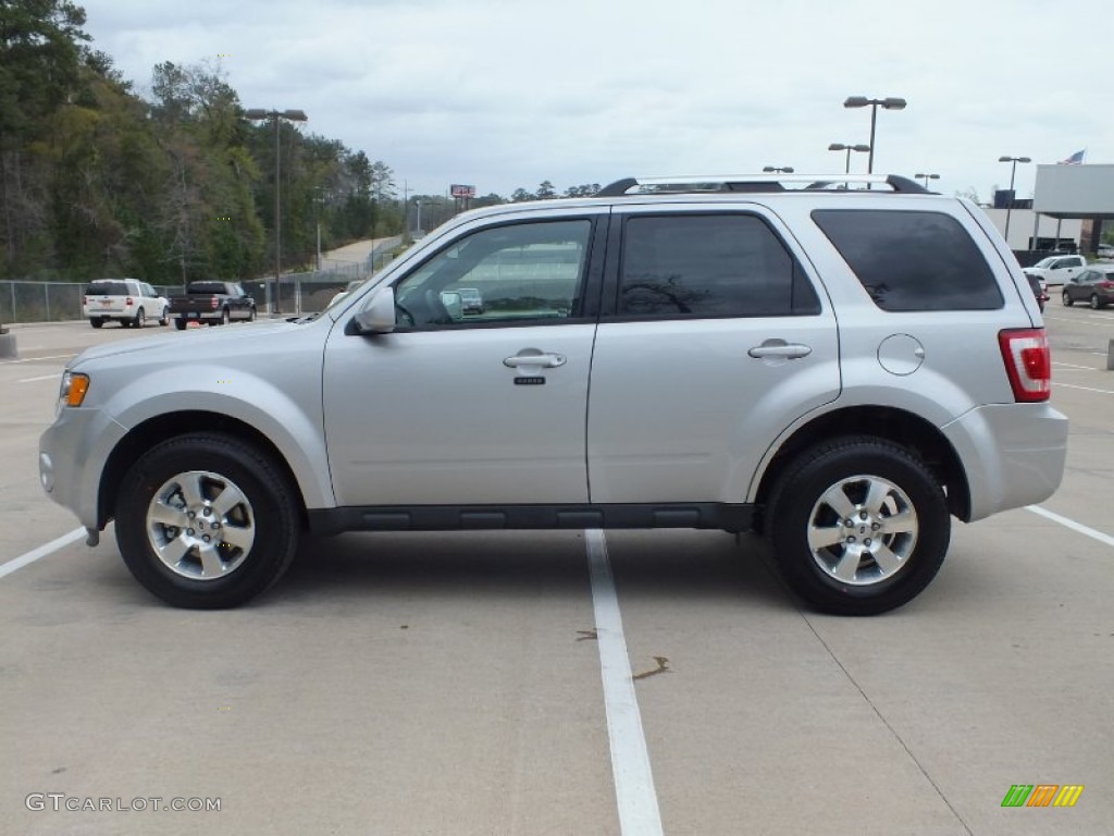 2012 Escape Limited V6 - Ingot Silver Metallic / Charcoal Black photo #8