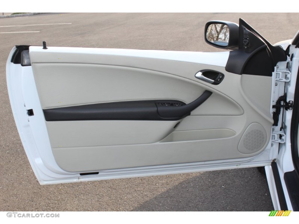 2009 Saab 9-3 Aero Convertible Parchment Door Panel Photo #62038529