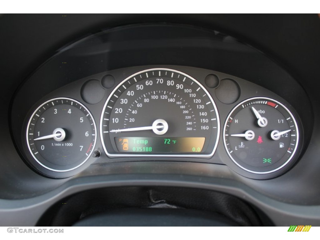 2009 Saab 9-3 Aero Convertible Gauges Photo #62038600