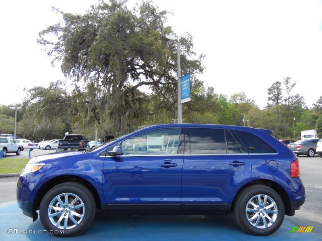 Deep Impact Blue Metallic 2013 Ford Edge Limited Exterior Photo #62038649