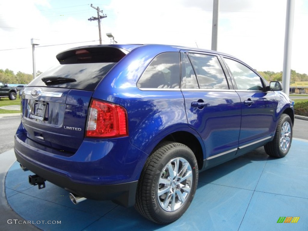 Deep Impact Blue Metallic 2013 Ford Edge Limited Exterior Photo #62038655