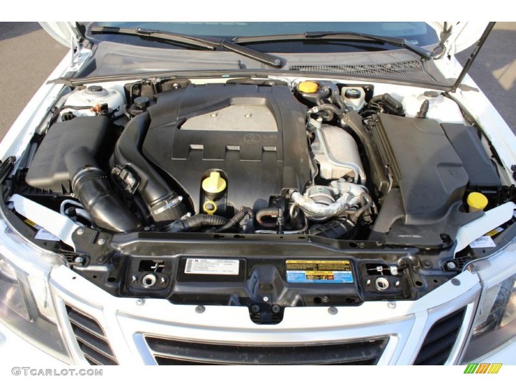 2009 Saab 9-3 Aero Convertible Engine Photos