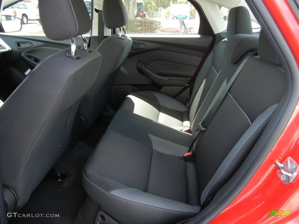 2012 Focus SE SFE Sedan - Race Red / Charcoal Black photo #6