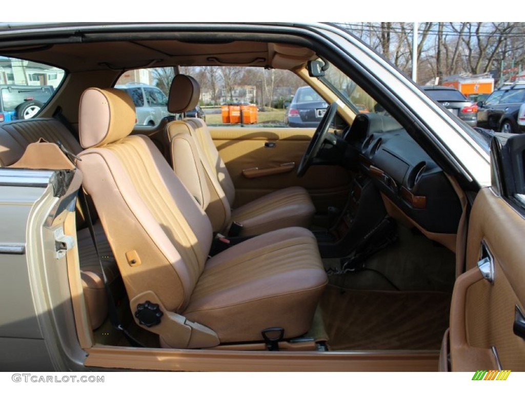 Palomino Interior 1985 Mercedes-Benz E Class 300 CD Coupe Photo #62038928