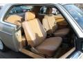 1985 Mercedes-Benz E Class Palomino Interior Front Seat Photo