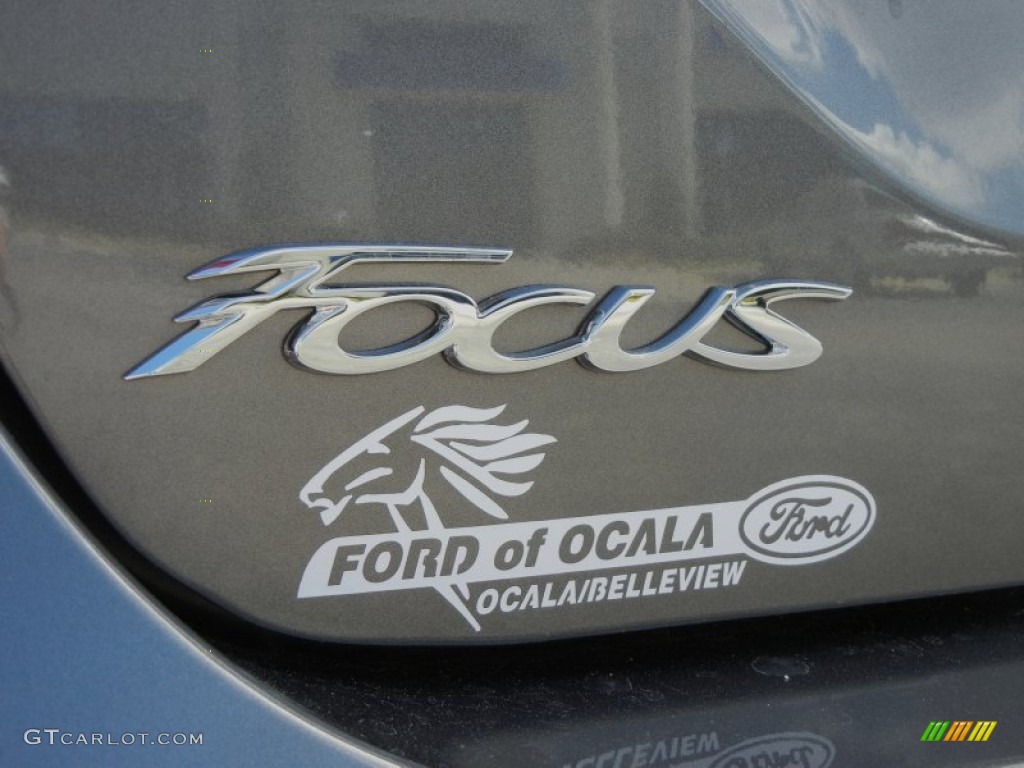 2012 Focus SE SFE Sedan - Sterling Grey Metallic / Charcoal Black photo #4