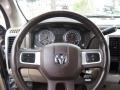 Light Pebble Beige/Bark Brown Steering Wheel Photo for 2009 Dodge Ram 1500 #62039808