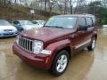 2008 Red Rock Crystal Pearl Jeep Liberty Limited 4x4  photo #6