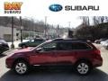 2012 Ruby Red Pearl Subaru Outback 2.5i Premium  photo #1