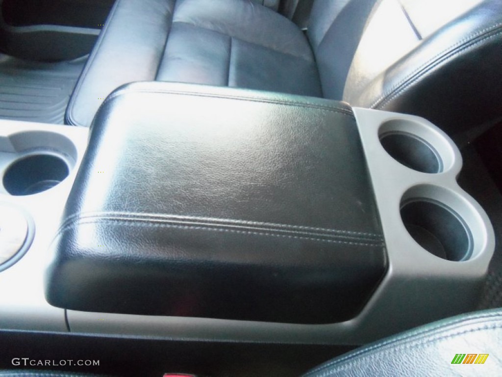 2005 F150 Lariat SuperCrew 4x4 - Black / Black photo #24