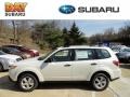 2012 Satin White Pearl Subaru Forester 2.5 X  photo #1