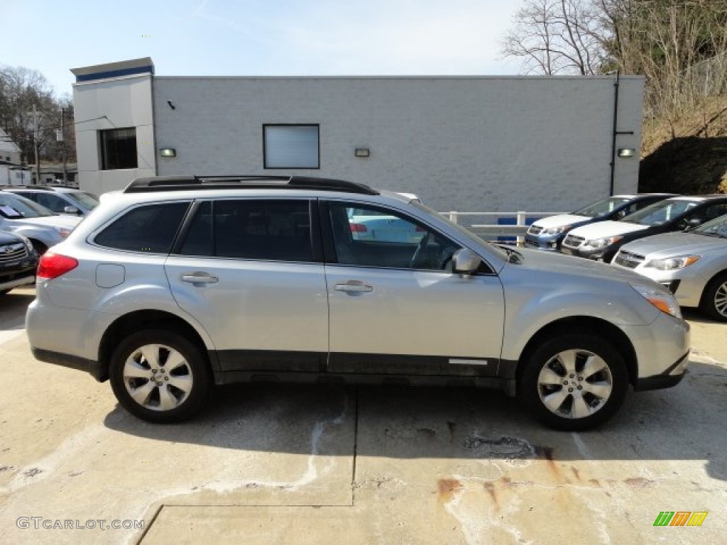 2012 Outback 2.5i Limited - Ice Silver Metallic / Off Black photo #4