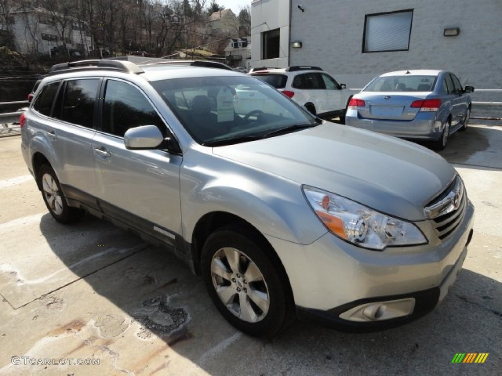 2012 Outback 2.5i Limited - Ice Silver Metallic / Off Black photo #5