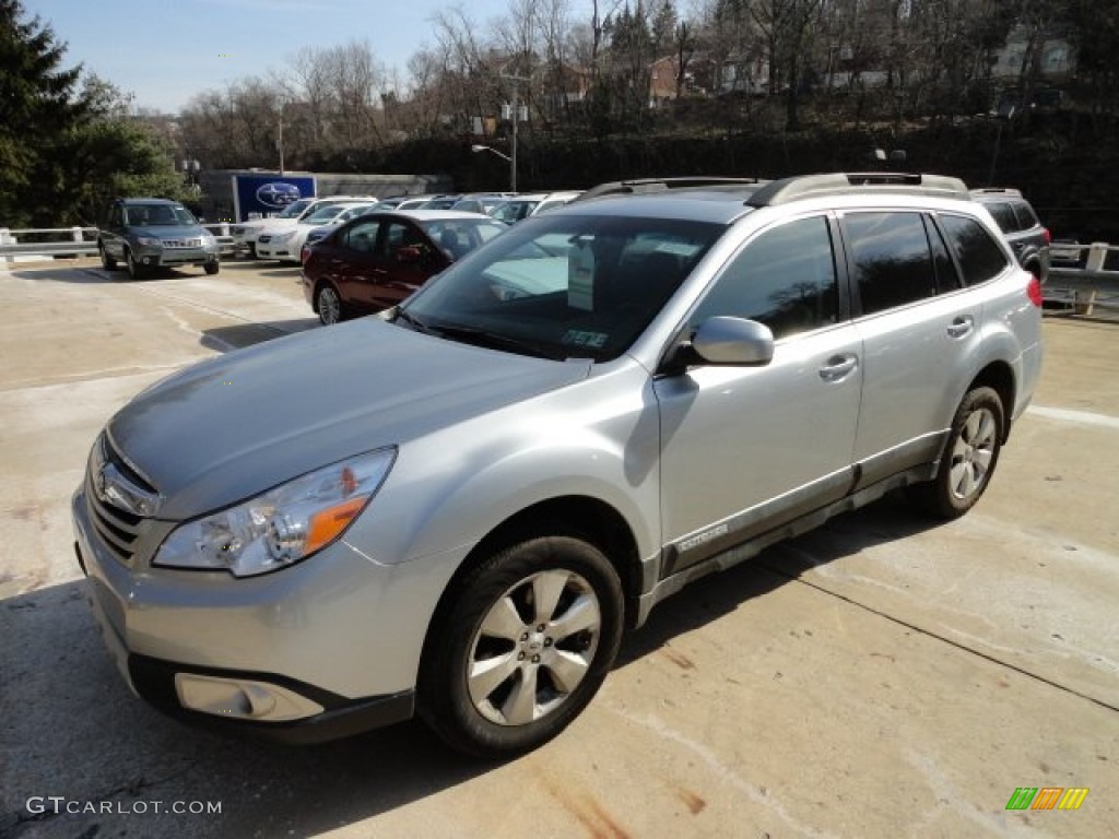 2012 Outback 2.5i Limited - Ice Silver Metallic / Off Black photo #6