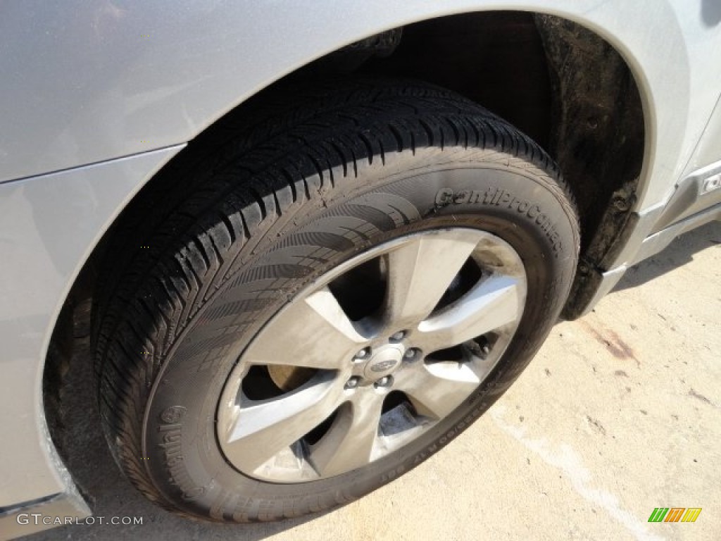 2012 Outback 2.5i Limited - Ice Silver Metallic / Off Black photo #7