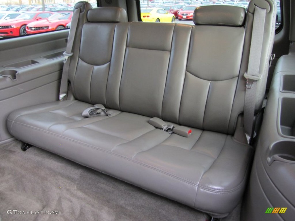 Gray/Dark Charcoal Interior 2006 Chevrolet Suburban LTZ 1500 4x4 Photo #62041956