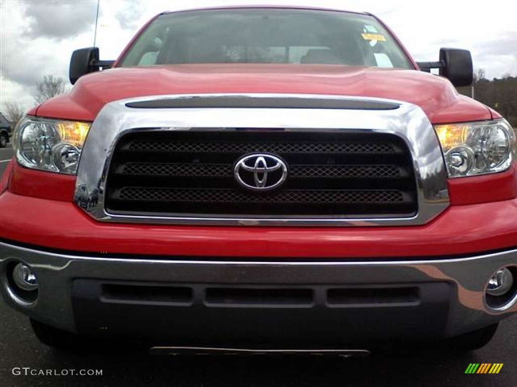 2008 Tundra SR5 X-SP Double Cab - Radiant Red / Beige photo #2