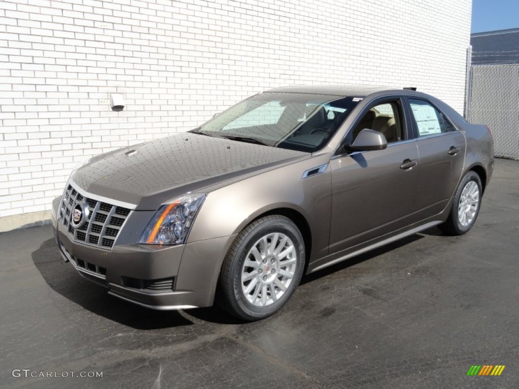 Mocha Steel Metallic 2012 Cadillac CTS 4 3.0 AWD Sedan Exterior Photo #62042406