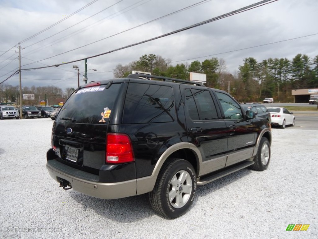 2004 Explorer Eddie Bauer 4x4 - Black / Medium Parchment photo #2