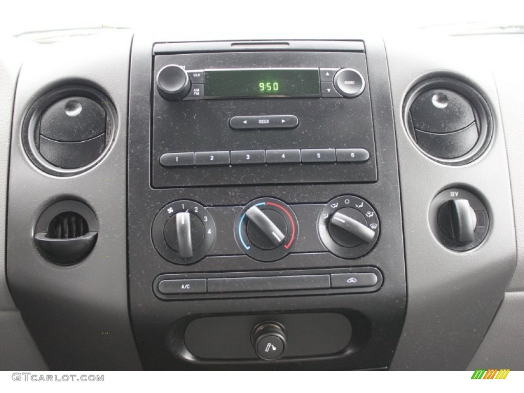2005 F150 STX Regular Cab 4x4 - True Blue Metallic / Medium Flint Grey photo #4