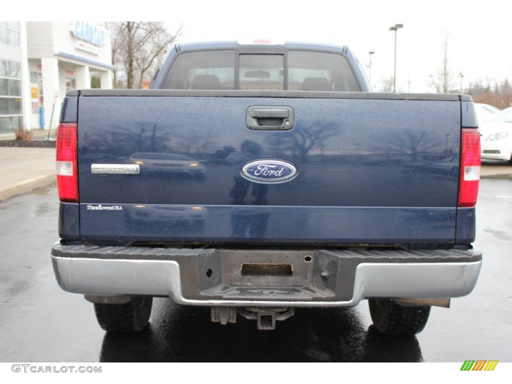 2005 F150 STX Regular Cab 4x4 - True Blue Metallic / Medium Flint Grey photo #10