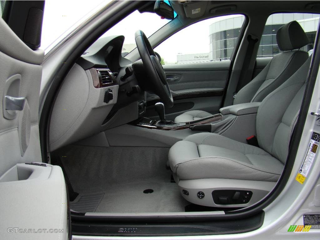2006 3 Series 330i Sedan - Titanium Silver Metallic / Grey photo #17
