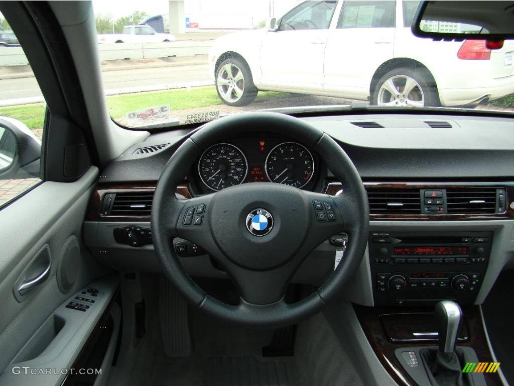 2006 3 Series 330i Sedan - Titanium Silver Metallic / Grey photo #27