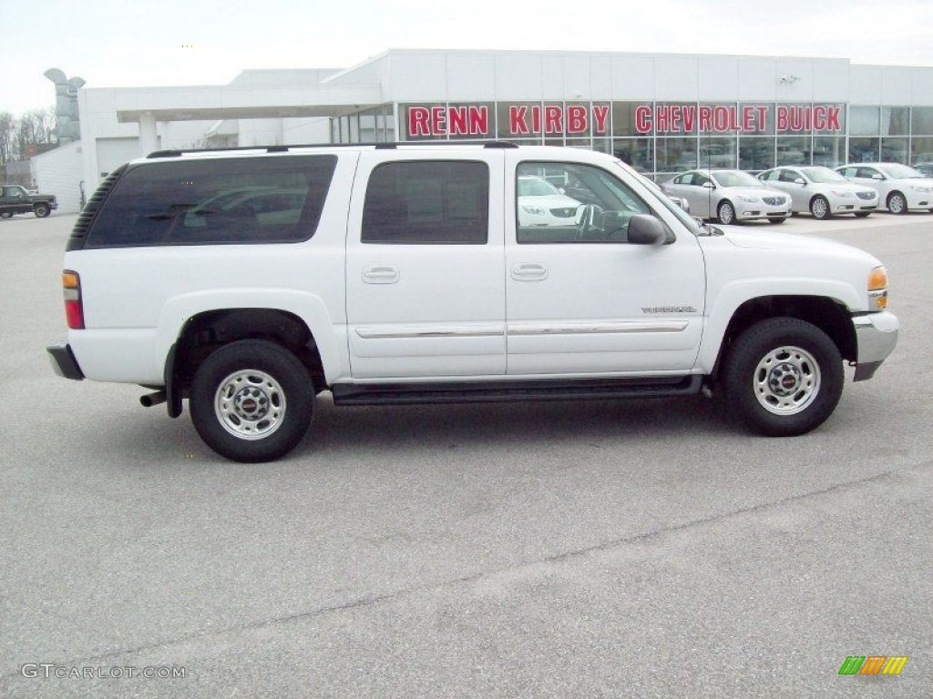 2004 Yukon XL 2500 SLE 4x4 - Summit White / Pewter/Dark Pewter photo #28