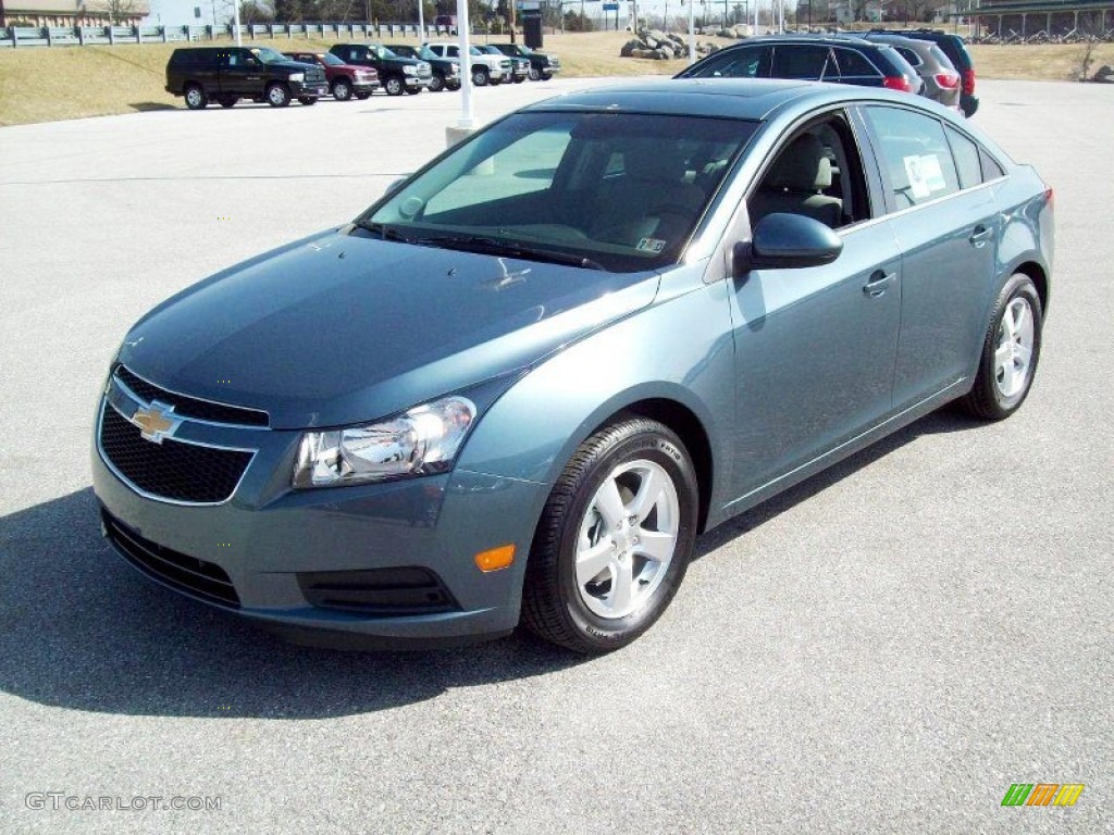 2012 Cruze LT - Blue Granite Metallic / Medium Titanium photo #10